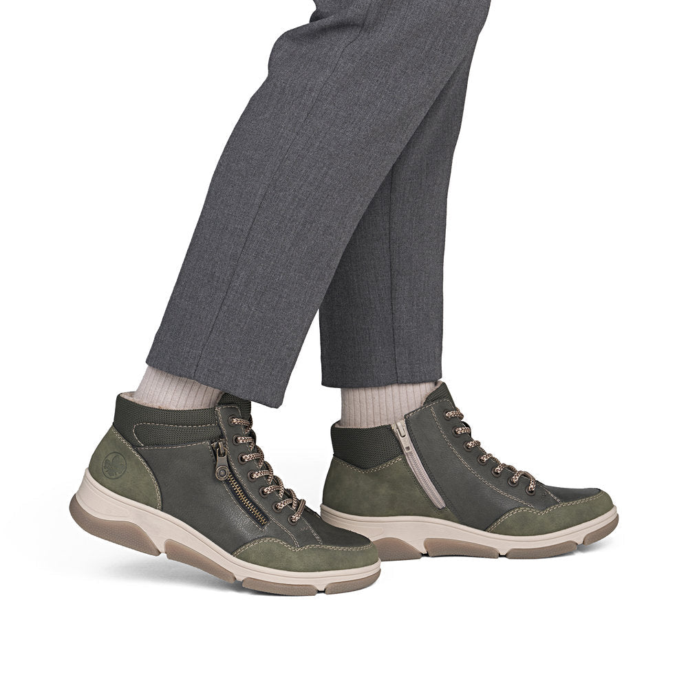 Ghete Dama Piele Naturala Rieker RIEK L5601 - Rieker - amely.ro