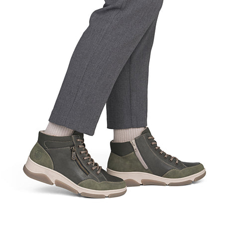 Ghete Dama Piele Naturala Rieker RIEK L5601 - Rieker - amely.ro
