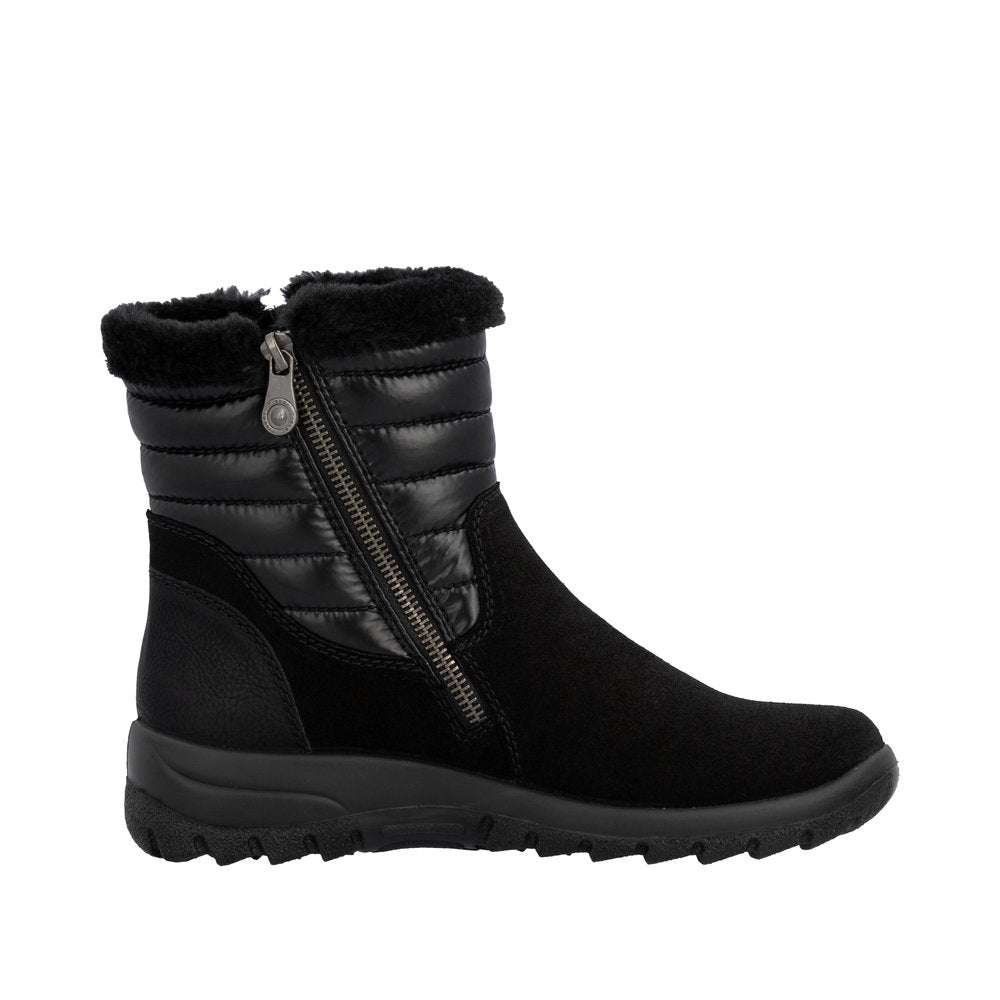 Ghete Dama Piele Naturala Rieker RIEK L7187 - Rieker - amely.ro