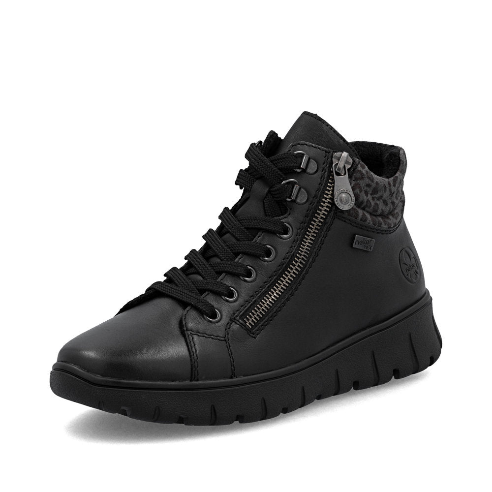 Ghete Dama Piele Naturala Rieker RIEK N1305 - Rieker - amely.ro