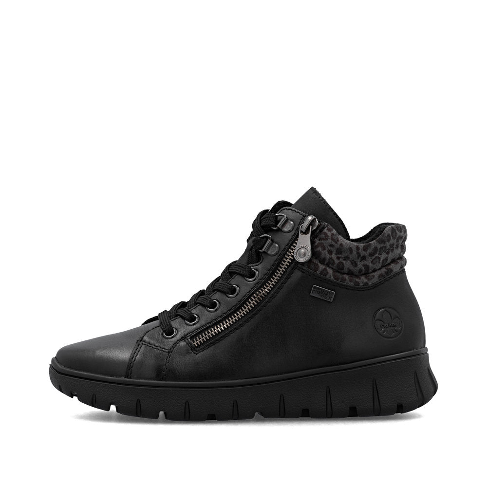 Ghete Dama Piele Naturala Rieker RIEK N1305 - Rieker - amely.ro