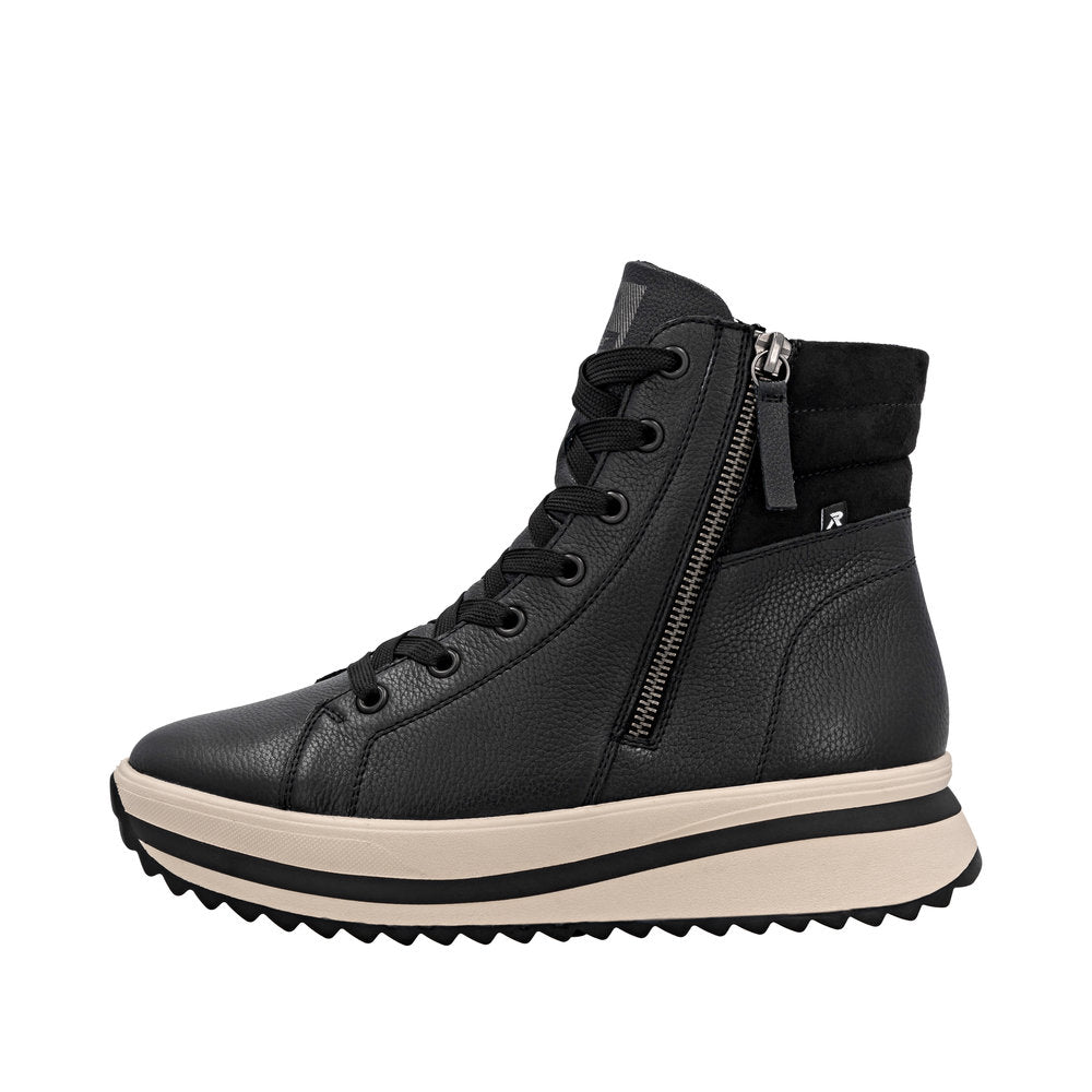 Ghete Dama Piele Naturala Rieker RIEK W3870 - Rieker - amely.ro