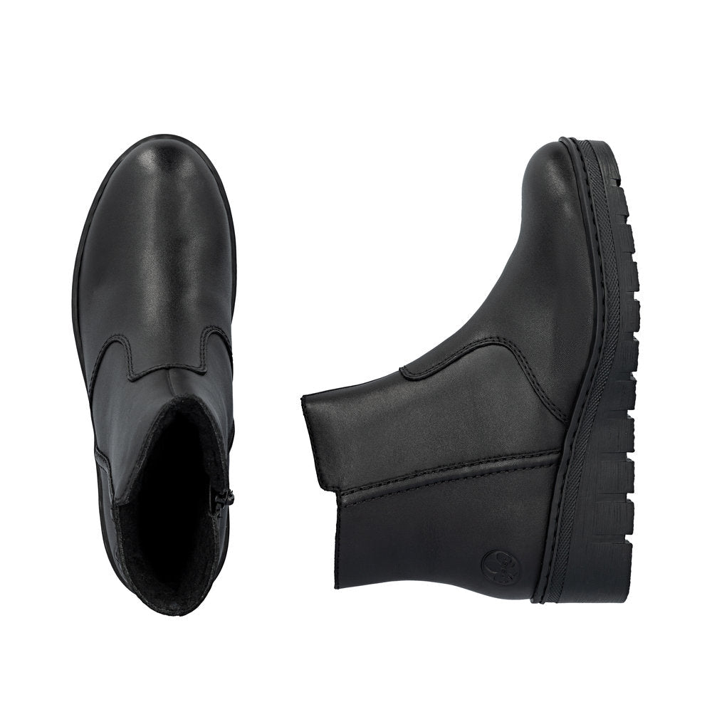 Ghete Dama Piele Naturala Rieker RIEK X9165 - Rieker - amely.ro