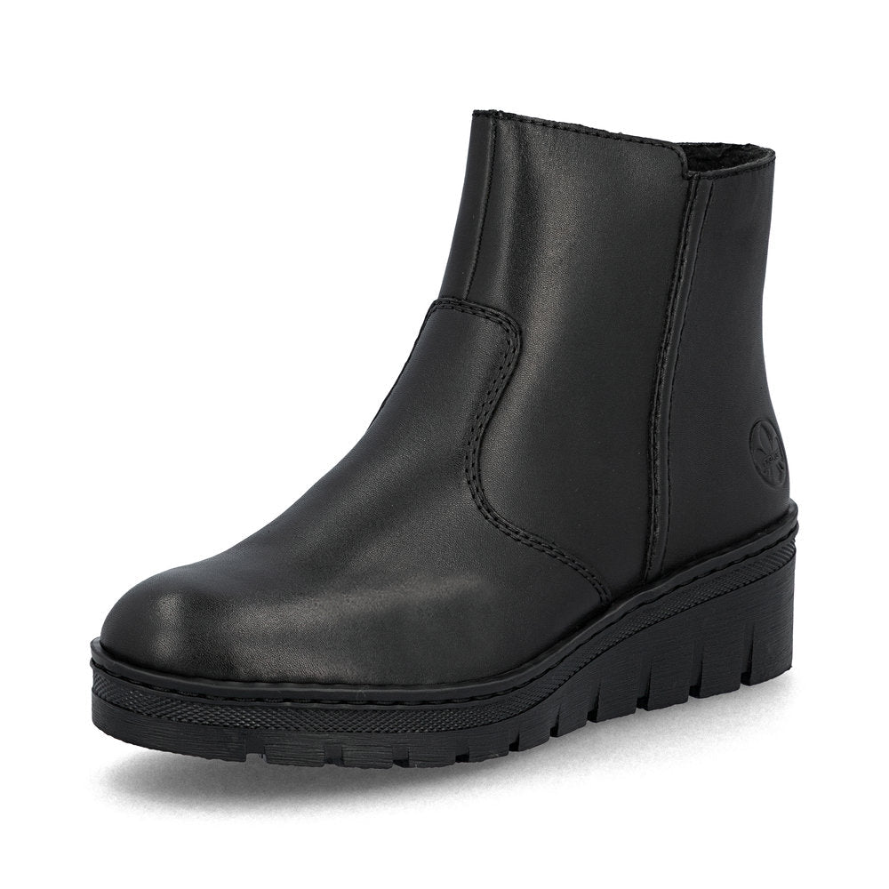 Ghete Dama Piele Naturala Rieker RIEK X9165 - Rieker - amely.ro