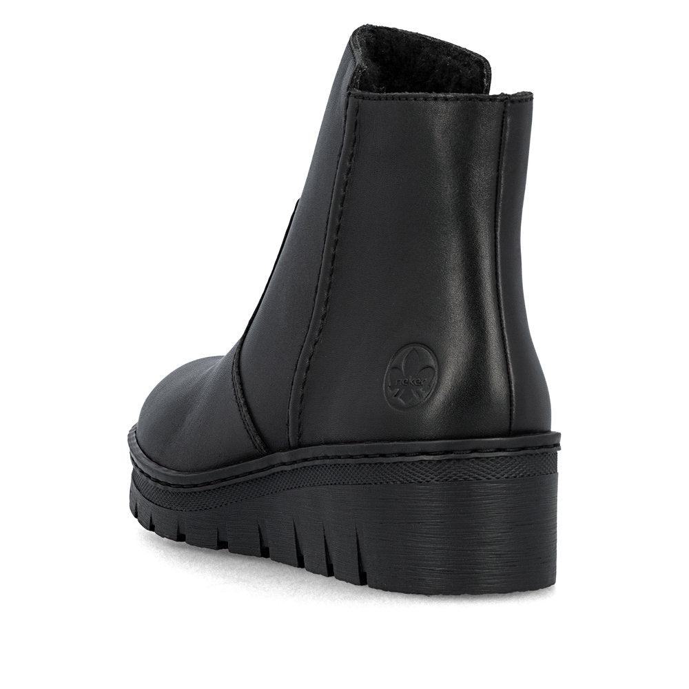 Ghete Dama Piele Naturala Rieker RIEK X9165 - Rieker - amely.ro
