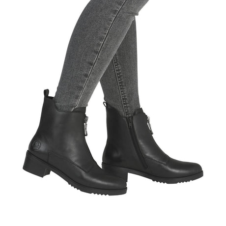 Ghete Dama Piele Naturala Rieker RIEK Y0552 - Rieker - amely.ro