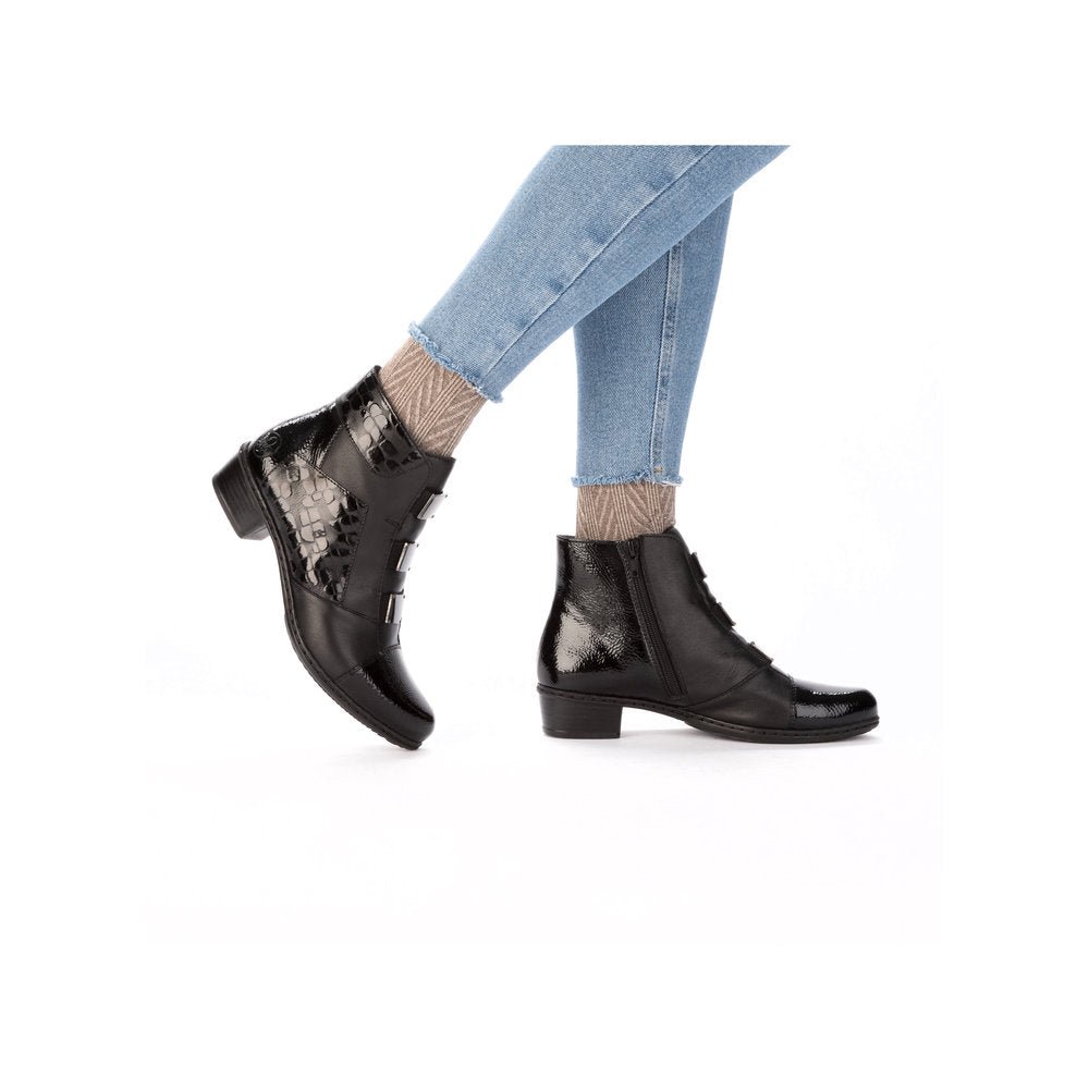 Ghete Dama Piele Naturala Rieker RIEK Y0764 - Rieker - amely.ro