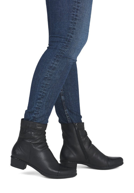 Ghete Dama Piele Naturala Rieker RIEK Y0773 - Rieker - amely.ro