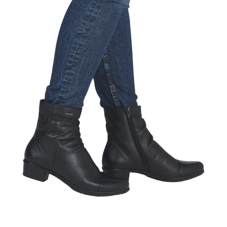 Ghete Dama Piele Naturala Rieker RIEK Y0773 - Rieker - amely.ro