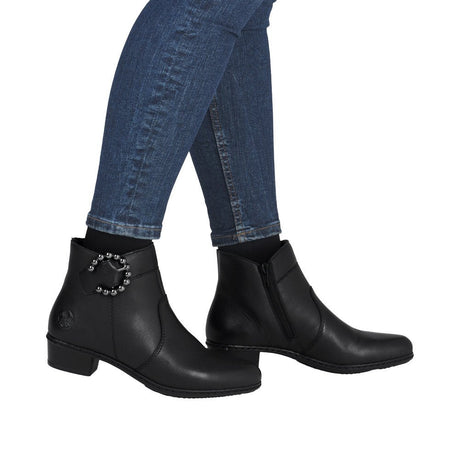 Ghete Dama Piele Naturala Rieker RIEK Y0797 - Rieker - amely.ro