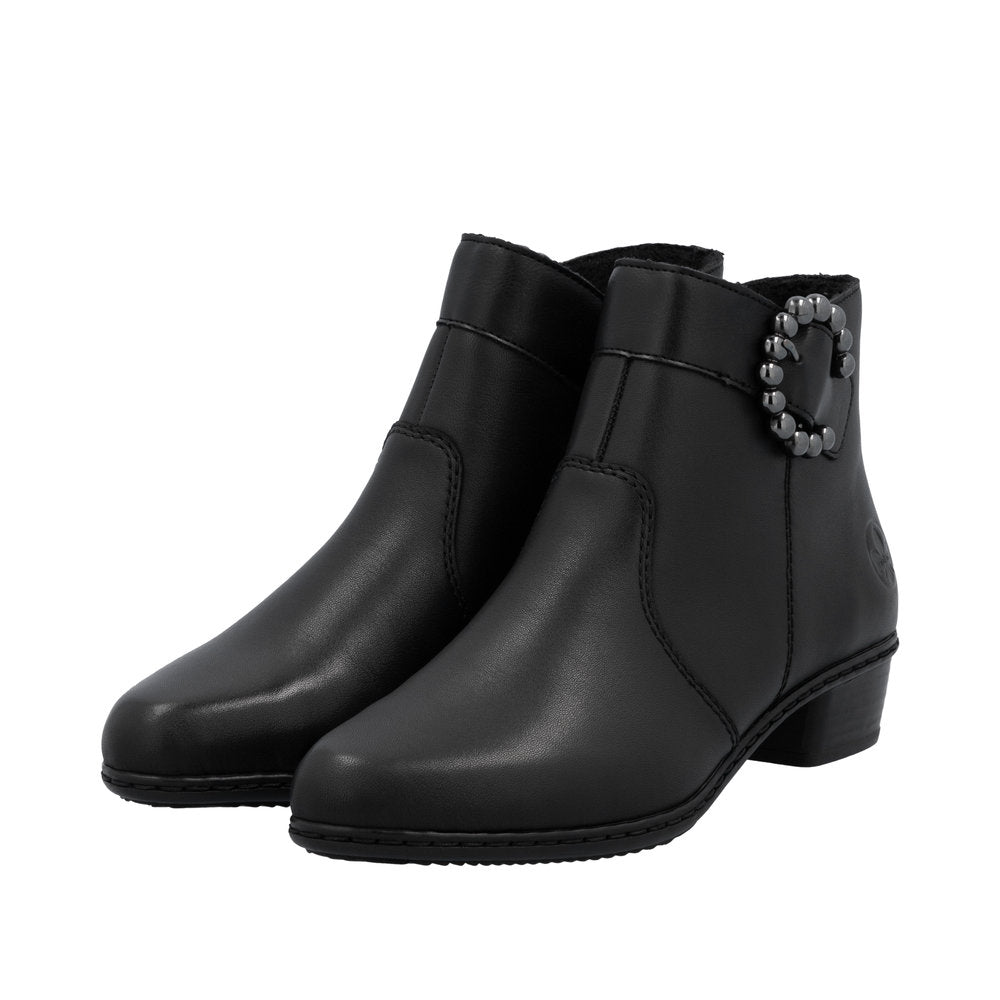 Ghete Dama Piele Naturala Rieker RIEK Y0797 - Rieker - amely.ro