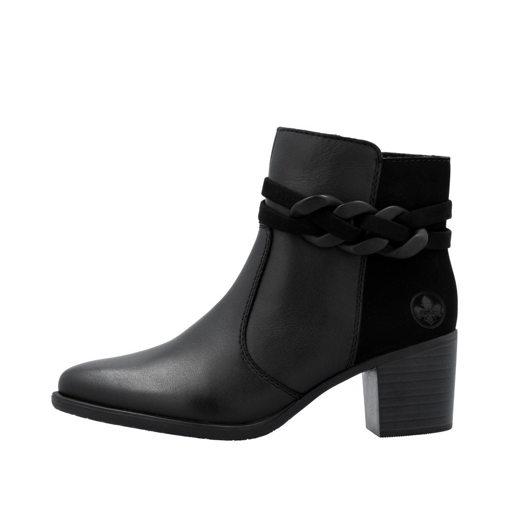 Ghete Dama Piele Naturala Rieker RIEK Y2066 - Rieker - amely.ro