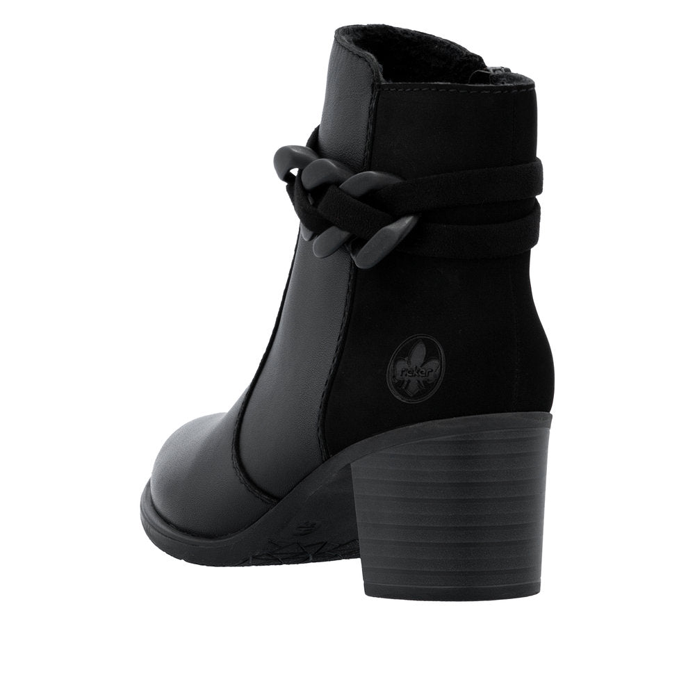 Ghete Dama Piele Naturala Rieker RIEK Y2066 - Rieker - amely.ro