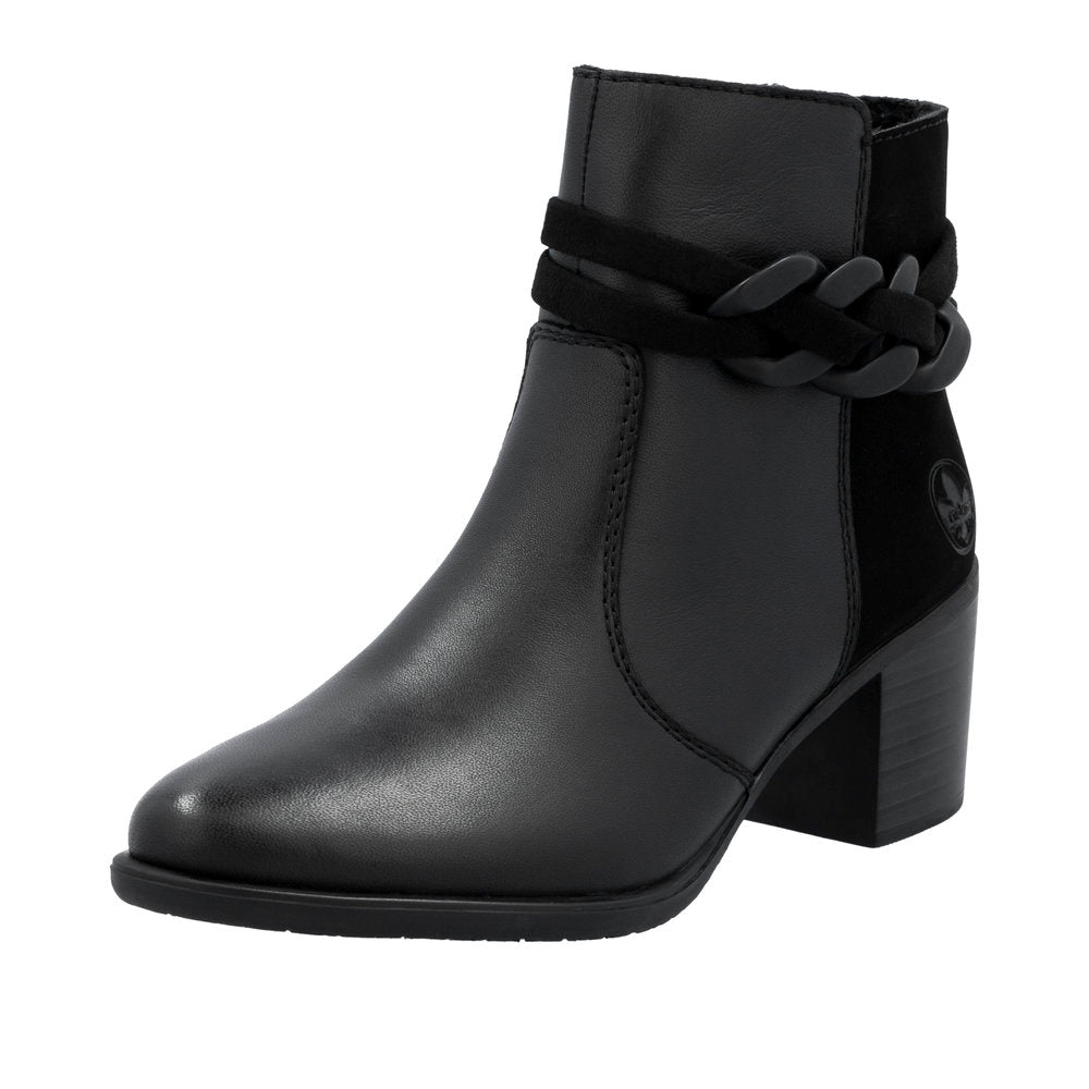 Ghete Dama Piele Naturala Rieker RIEK Y2066 - Rieker - amely.ro