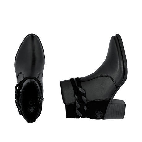 Ghete Dama Piele Naturala Rieker RIEK Y2066 - Rieker - amely.ro