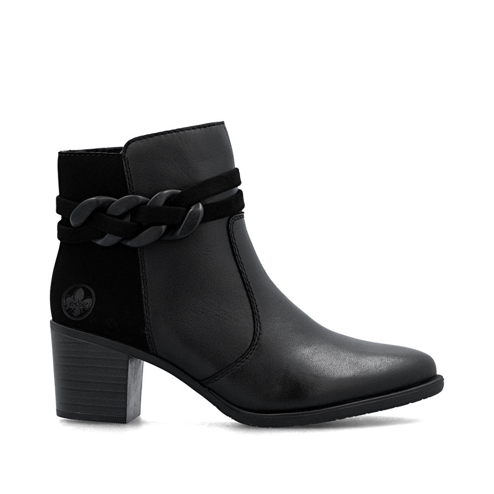 Ghete Dama Piele Naturala Rieker RIEK Y2066 - Rieker - amely.ro