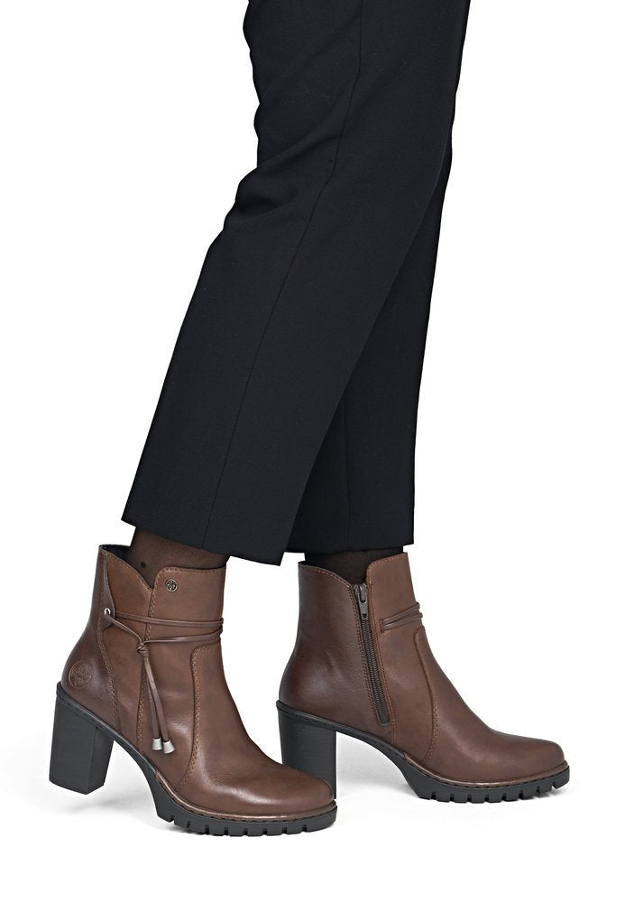 Ghete Dama Piele Naturala Rieker RIEK Y2567 - Rieker - amely.ro