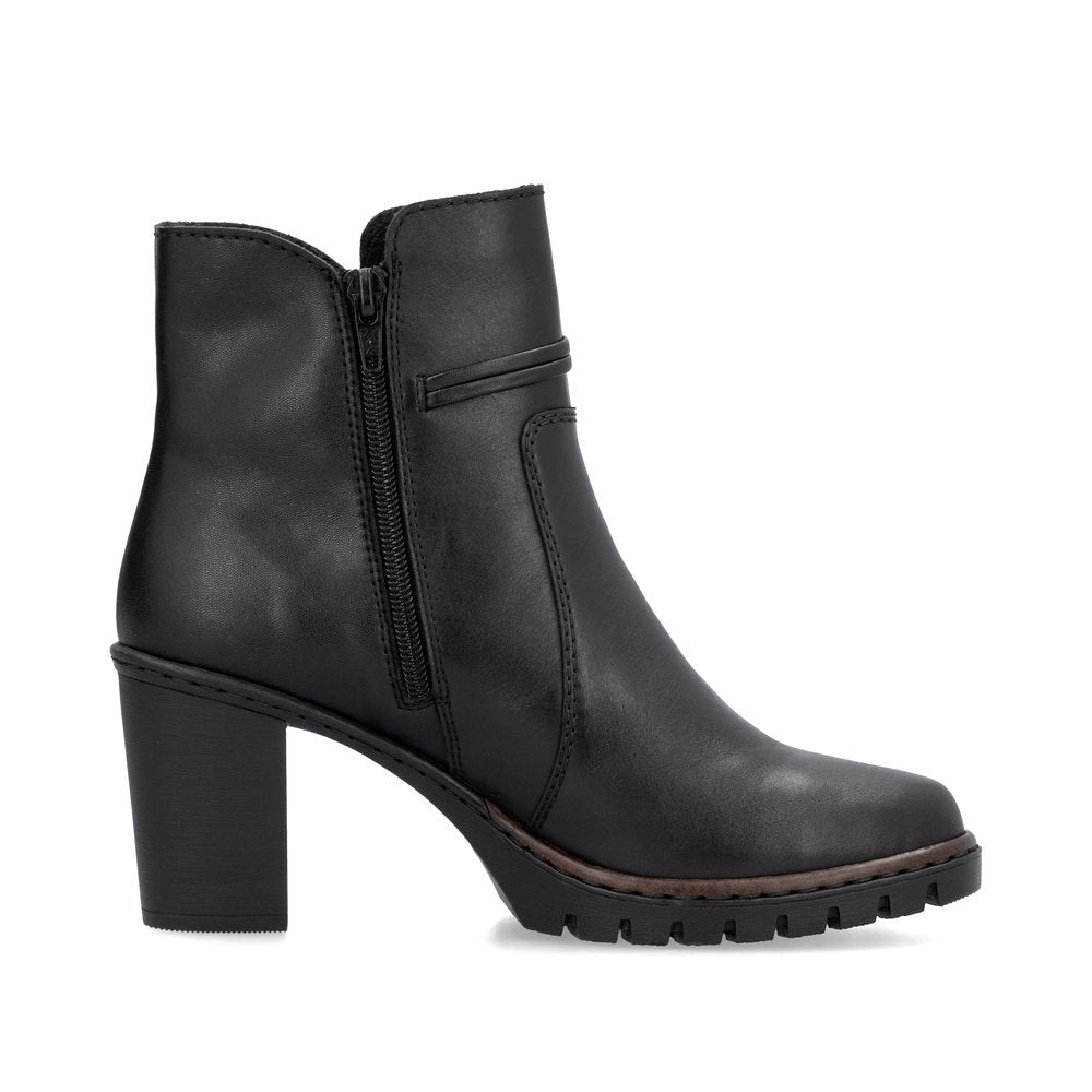 Ghete Dama Piele Naturala Rieker RIEK Y2567 - Rieker - amely.ro