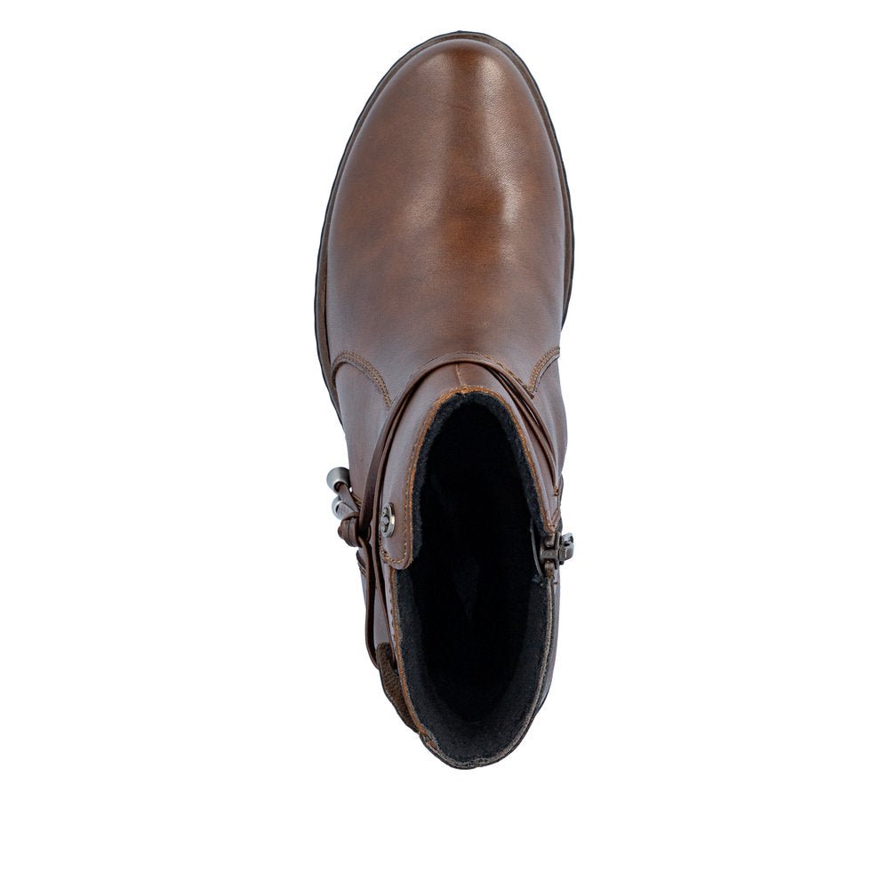 Ghete Dama Piele Naturala Rieker RIEK Y2567 - Rieker - amely.ro