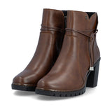 Ghete Dama Piele Naturala Rieker RIEK Y2567 - Rieker - amely.ro