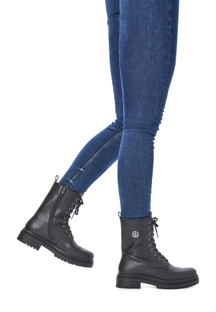 Ghete Dama Piele Naturala Rieker RIEK Y3115 - Rieker - amely.ro