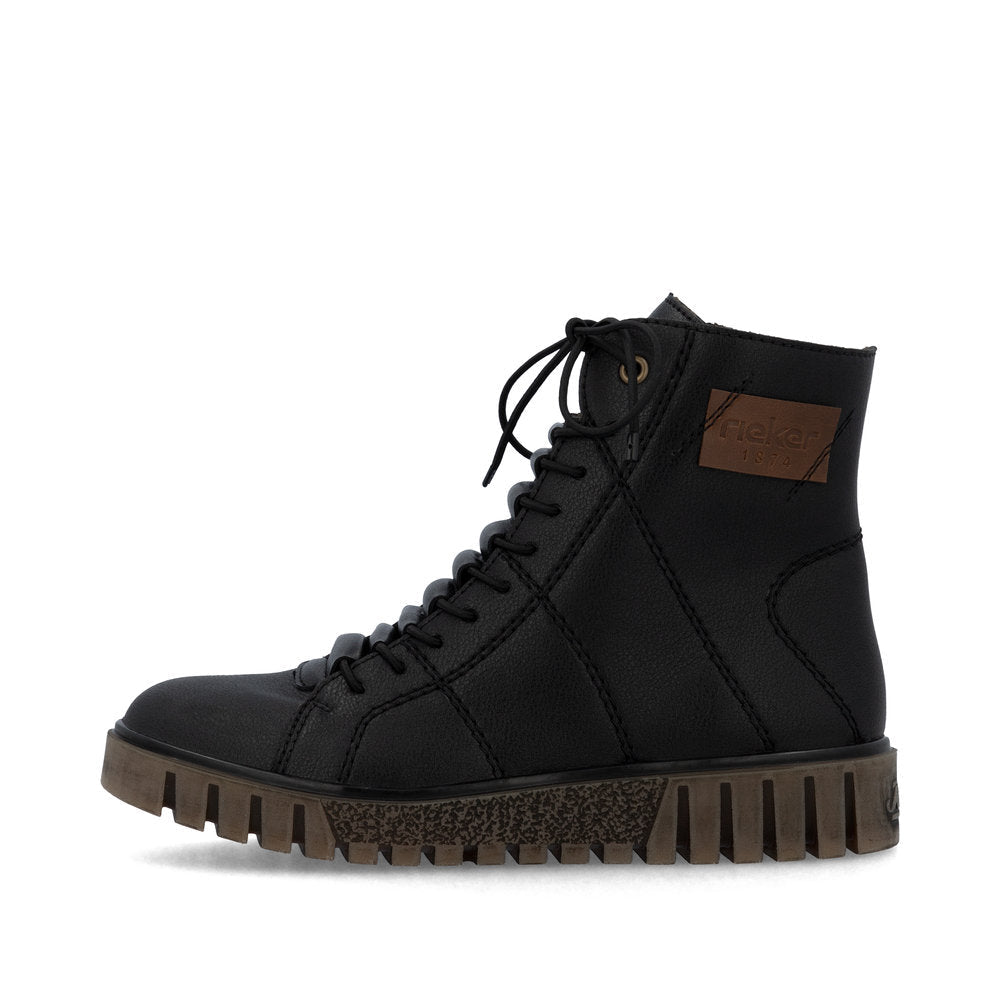 Ghete Dama Piele Naturala Rieker RIEK Y3421 - Rieker - amely.ro