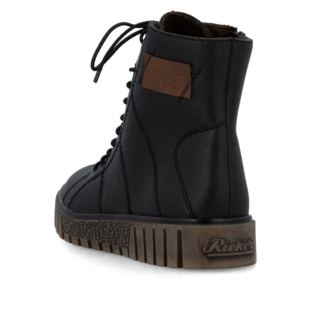 Ghete Dama Piele Naturala Rieker RIEK Y3421 - Rieker - amely.ro