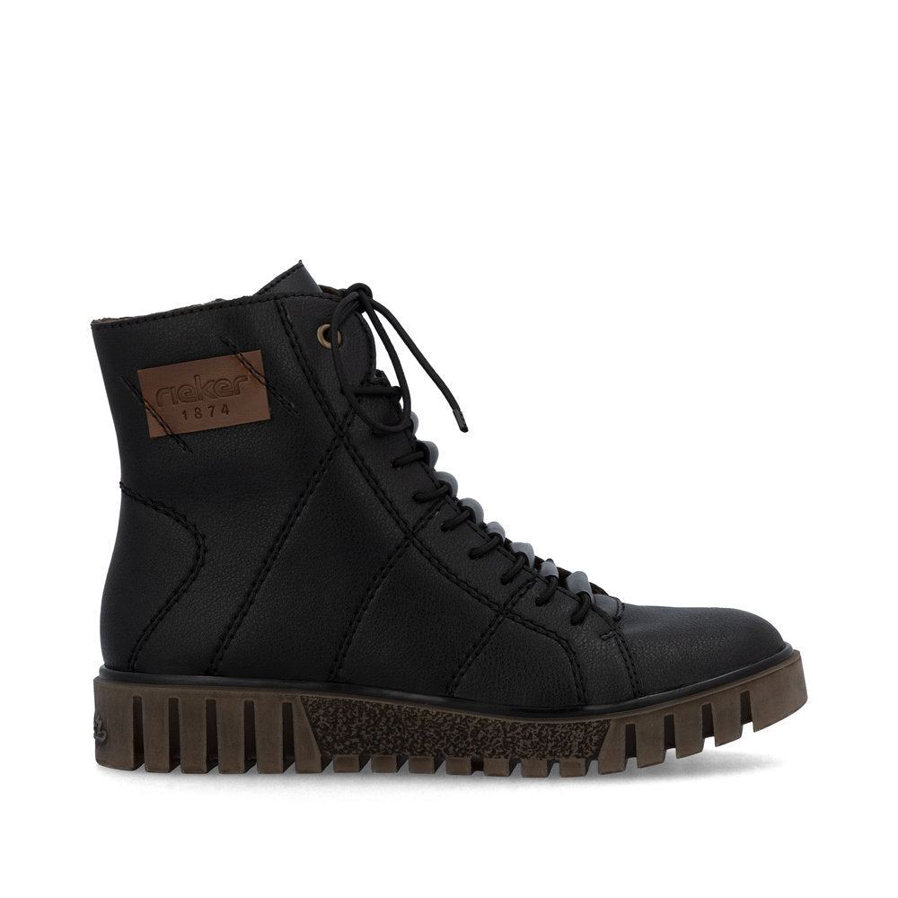 Ghete Dama Piele Naturala Rieker RIEK Y3421 - Rieker - amely.ro