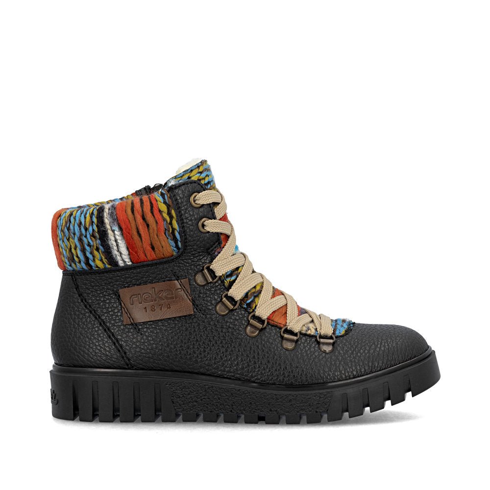 Ghete Dama Piele Naturala Rieker RIEK Y3443 - Rieker - amely.ro