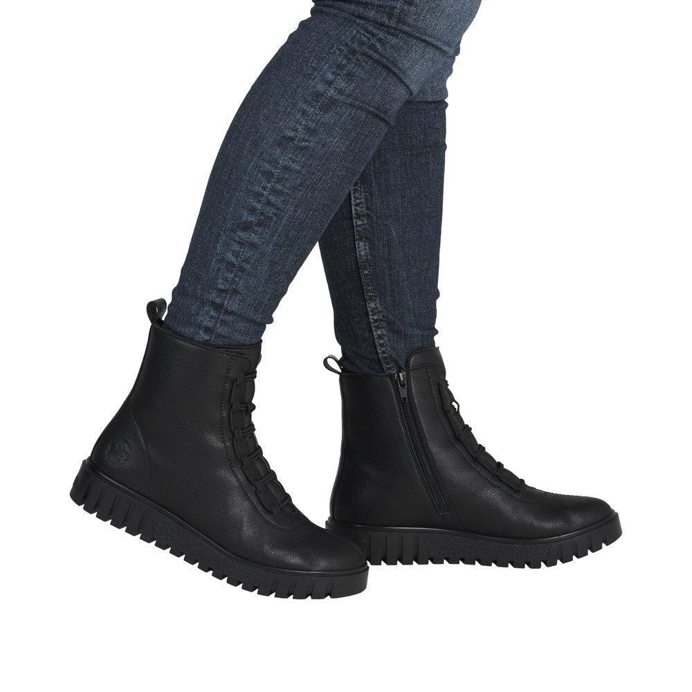Ghete Dama Piele Naturala Rieker RIEK Y3474 - Rieker - amely.ro