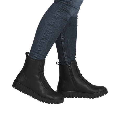 Ghete Dama Piele Naturala Rieker RIEK Y3474 - Rieker - amely.ro