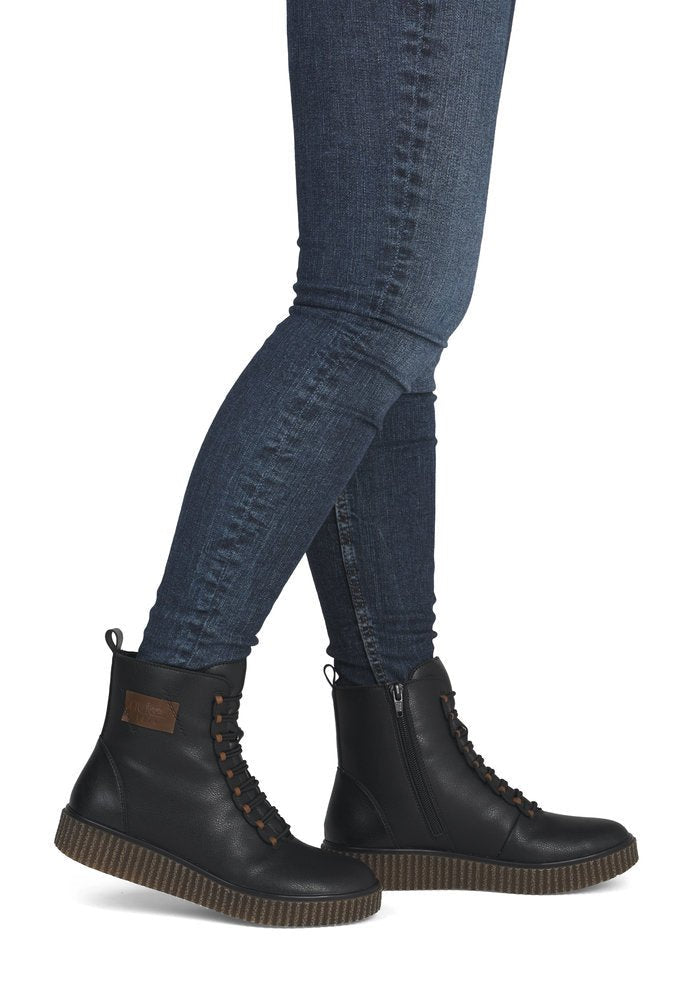 Ghete Dama Piele Naturala Rieker RIEK Y4352 - Rieker - amely.ro