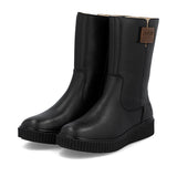 Ghete Dama Piele Naturala Rieker RIEK Y4355 - Rieker - amely.ro