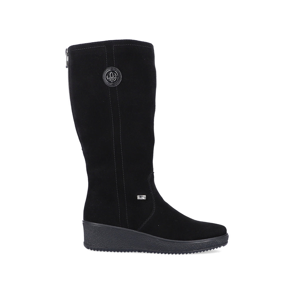 Ghete Dama Piele Naturala Rieker RIEK Y4470 - Rieker - amely.ro