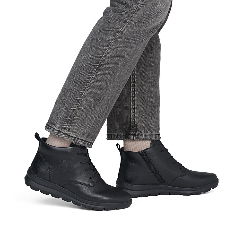 Ghete Dama Piele Naturala Rieker RIEK Z0022 - Rieker - amely.ro