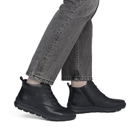 Ghete Dama Piele Naturala Rieker RIEK Z0022 - Rieker - amely.ro