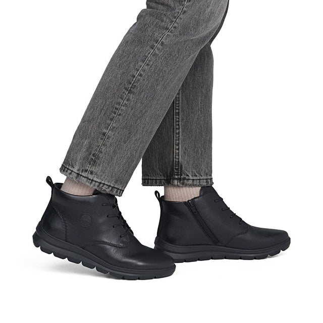 Ghete Dama Piele Naturala Rieker RIEK Z0022 - Rieker - amely.ro