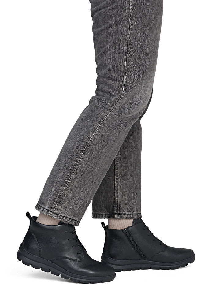 Ghete Dama Piele Naturala Rieker RIEK Z0022 - Rieker - amely.ro