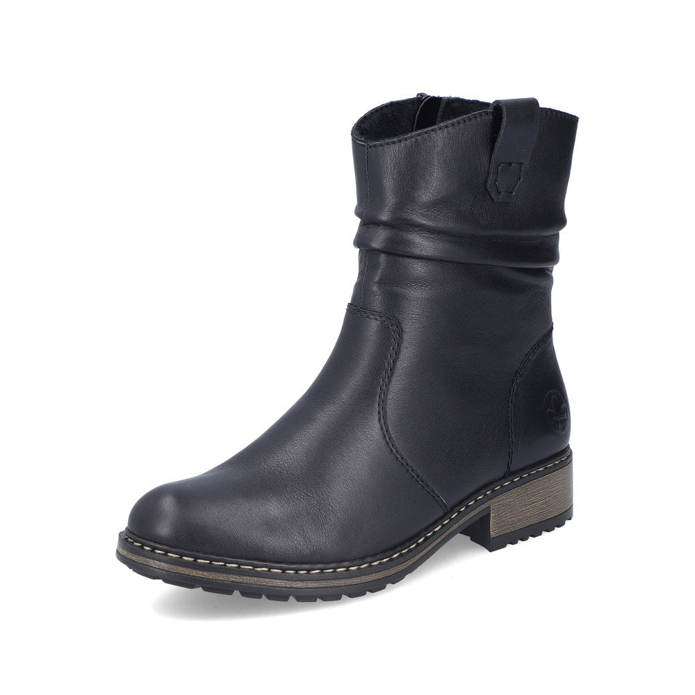 Ghete Dama Piele Naturala Rieker RIEK Z6883 - Rieker - amely.ro