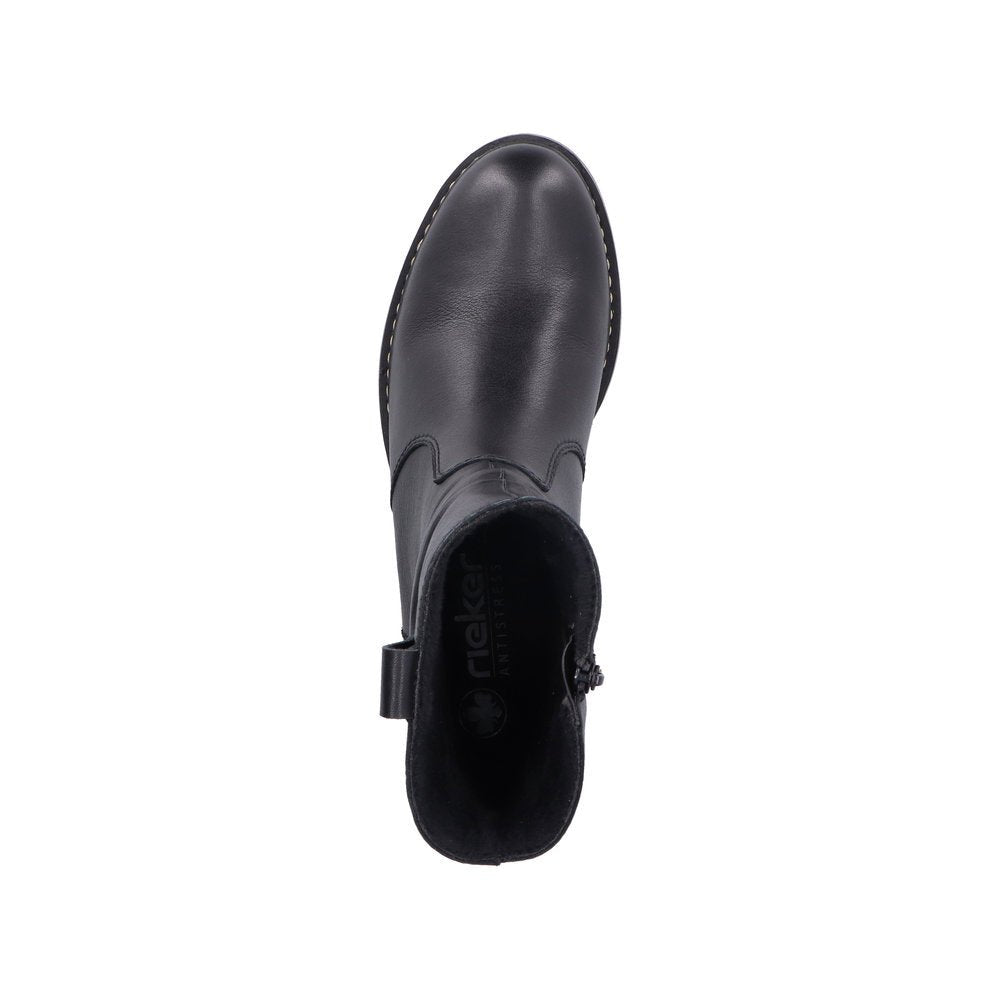 Ghete Dama Piele Naturala Rieker RIEK Z6883 - Rieker - amely.ro