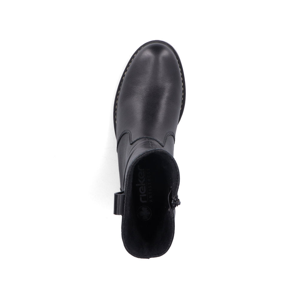 Ghete Dama Piele Naturala Rieker RIEK Z6883 - Rieker - amely.ro