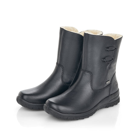 Ghete Dama Piele Naturala Rieker RIEK Z7172 - Rieker - amely.ro