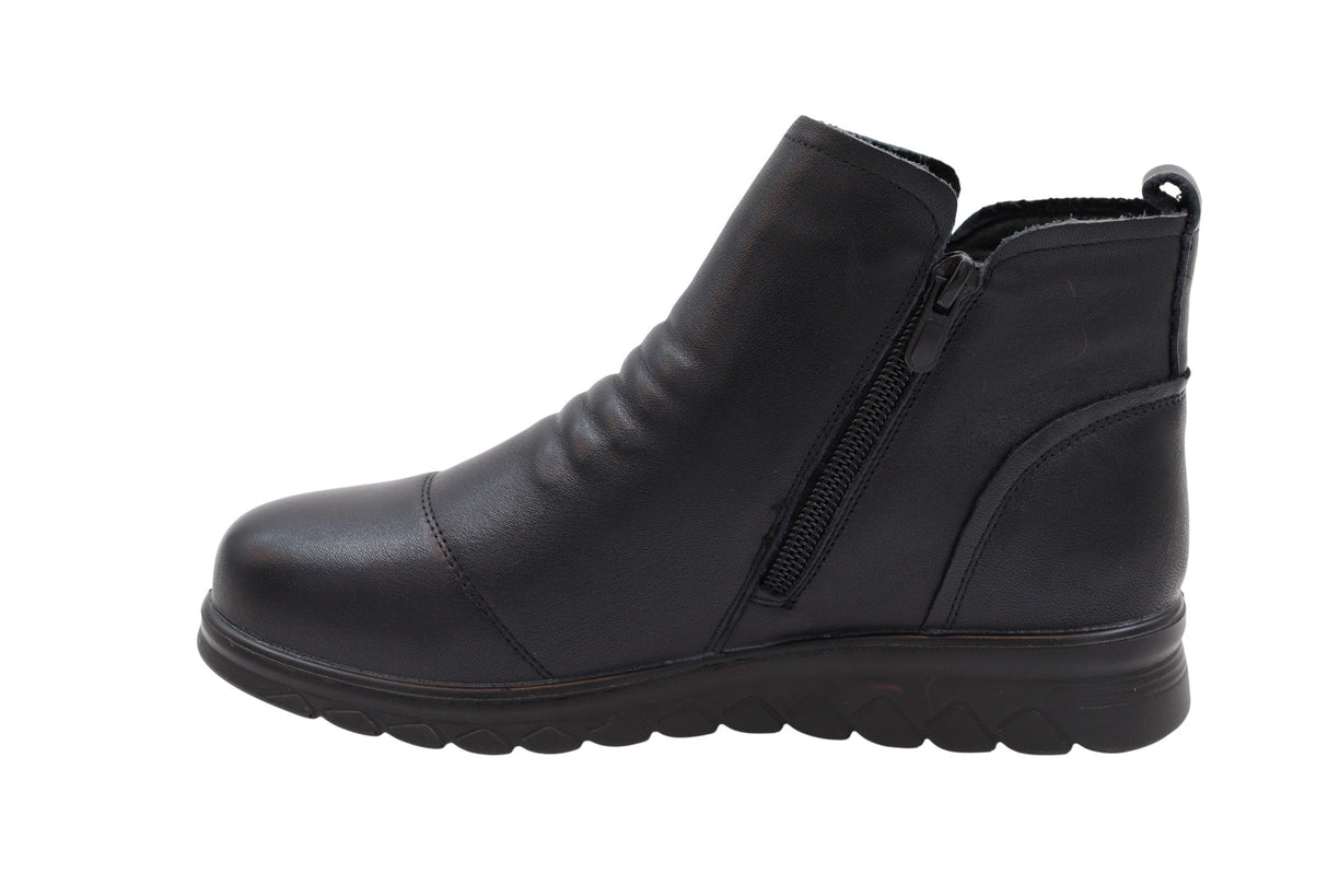 Ghete Dama Piele Naturala Stephano FENI 18053 - Stephano - amely.ro