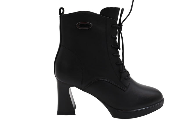 Ghete Dama Piele Naturala Stephano FENI 23666 - Stephano - amely.ro