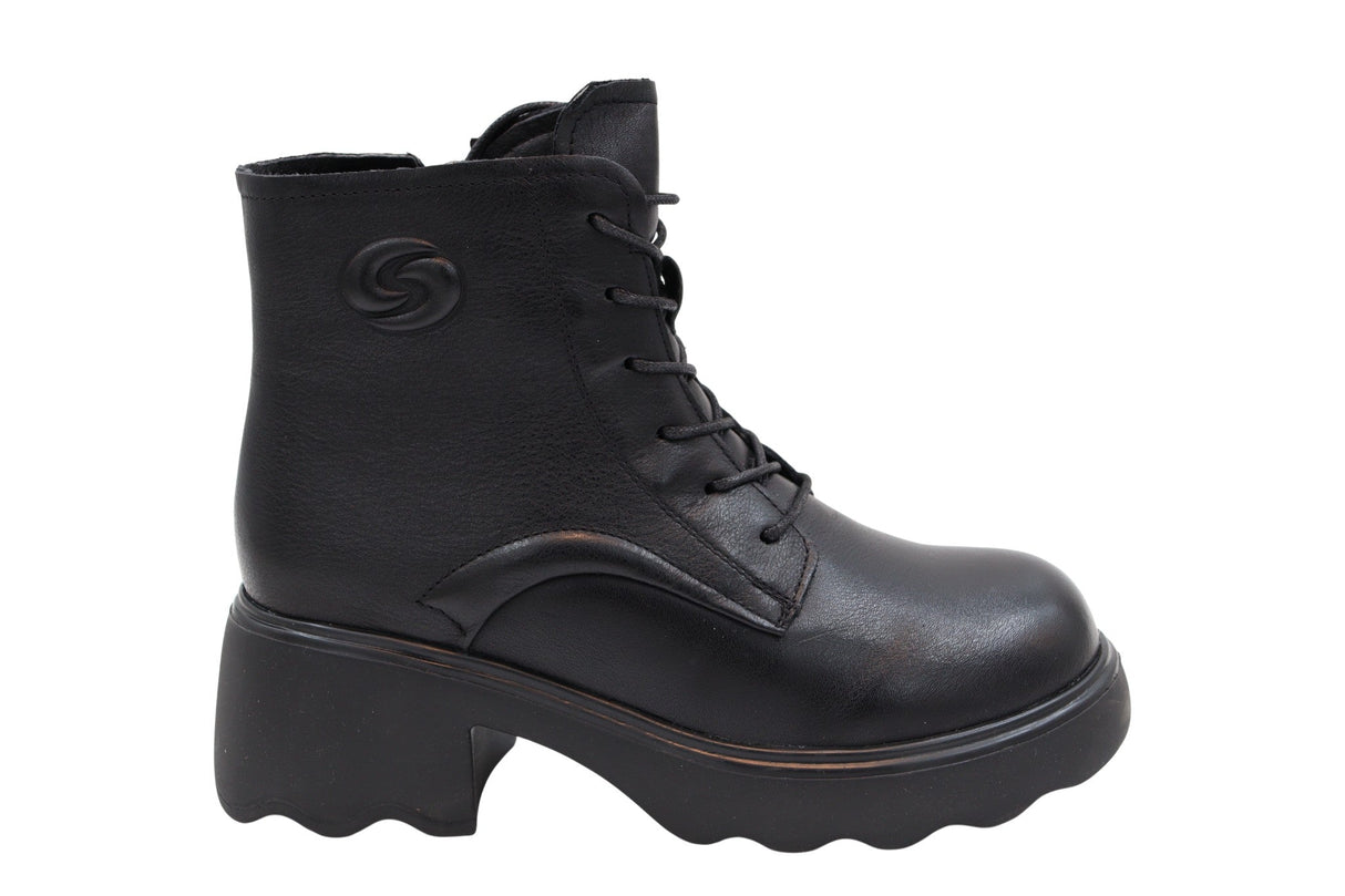 Ghete Dama Piele Naturala Stephano FENI 5008 - Stephano - amely.ro