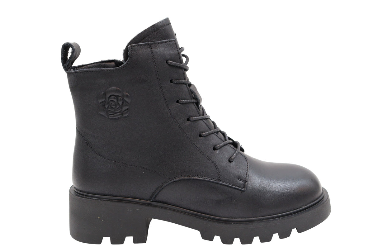 Ghete Dama Piele Naturala Stephano FENI 5780 - Stephano - amely.ro