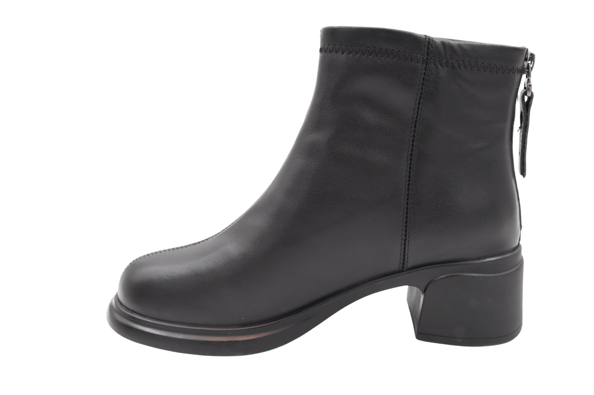 Ghete Dama Piele Naturala Stephano FENI 6631 - Stephano - amely.ro