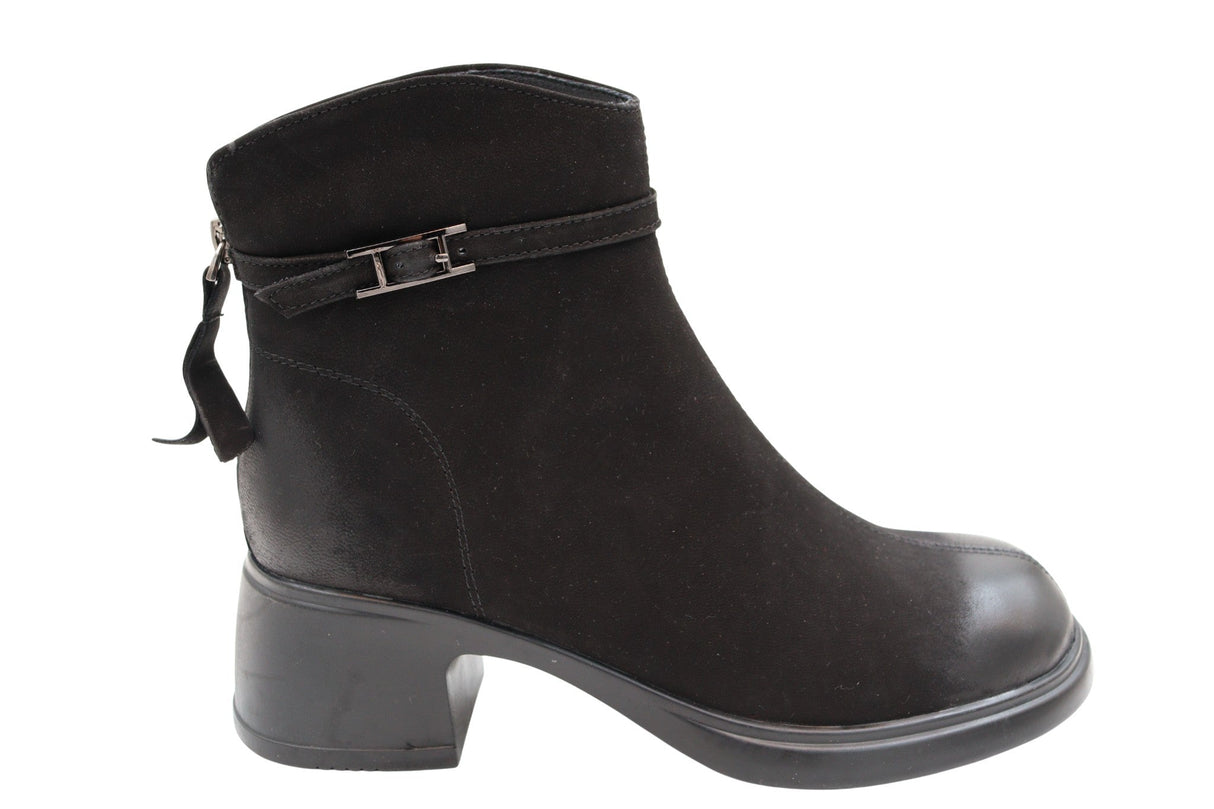 Ghete Dama Piele Naturala Stephano FENI 6970 - Stephano - amely.ro