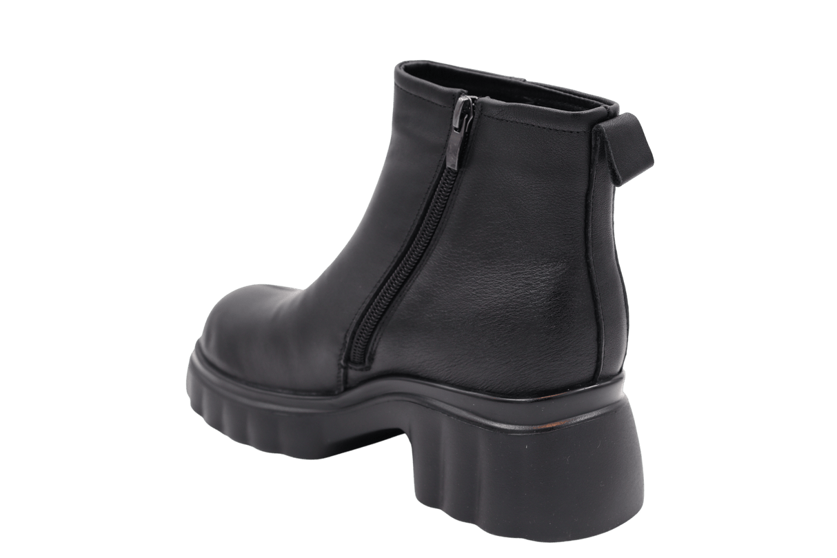 Ghete Dama Piele Naturala Stephano FENI 82620 - Stephano - amely.ro