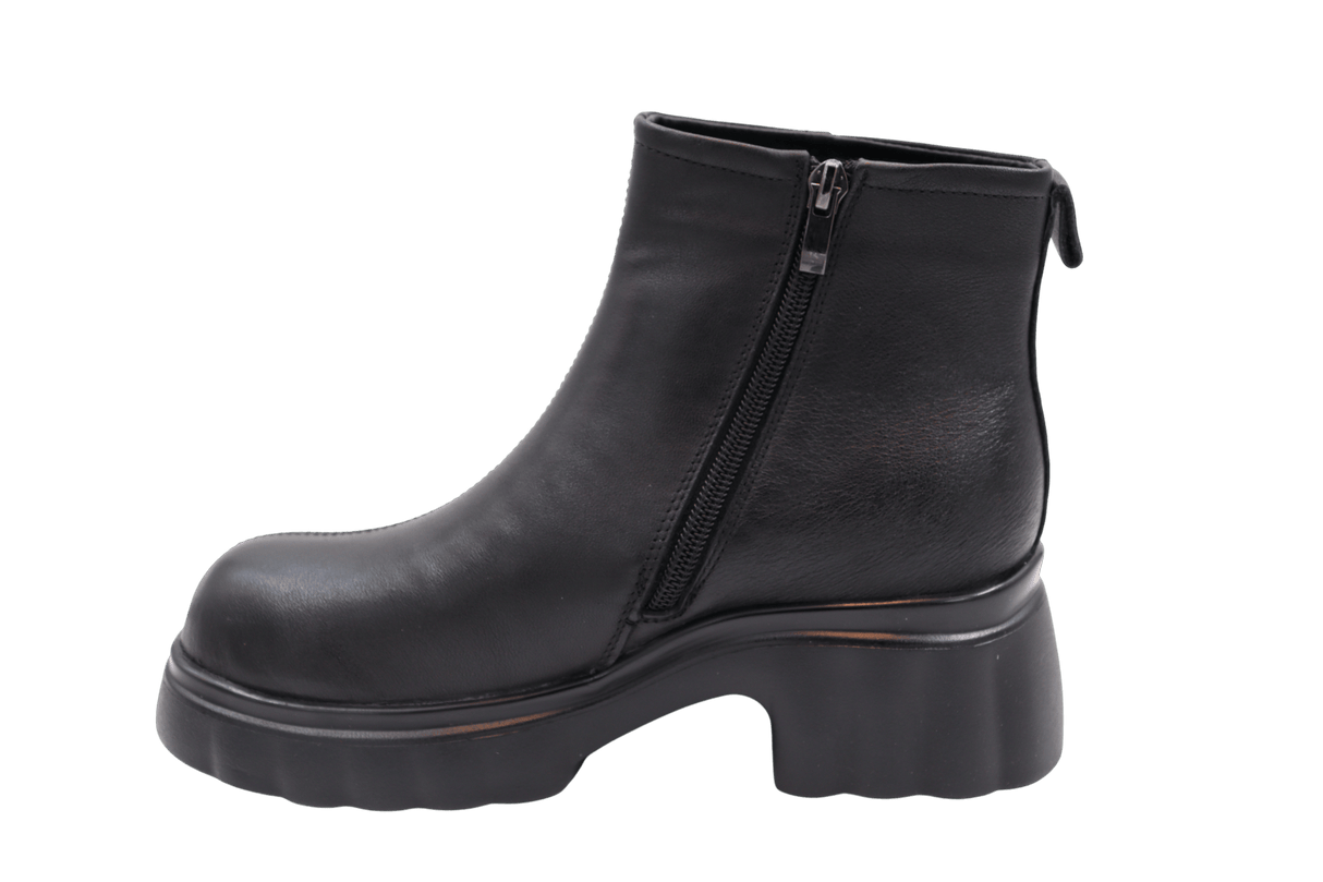 Ghete Dama Piele Naturala Stephano FENI 82620 - Stephano - amely.ro